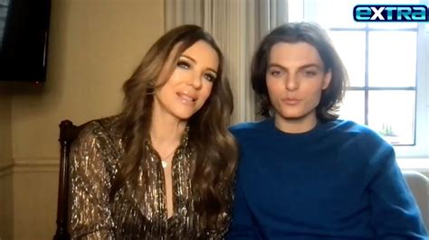 Elizabeth Hurley has steamy sex scene in son Damian's movie.